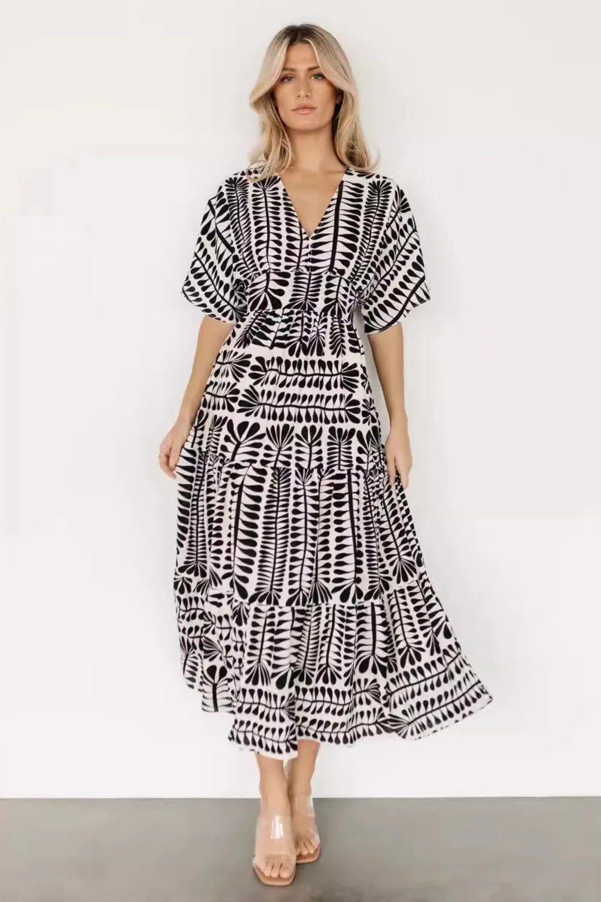 Vestido Longo Estampado Encanto