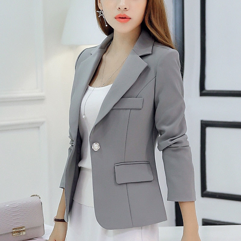 Blazer Feminino Formal Slim - Loja Encantadora